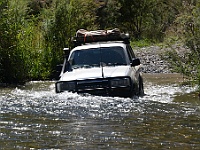 Crossing the Thomson River
